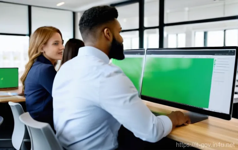 공무원 시험과 관련된 최신 정보 업데이트 - **Prompt 1:** A diverse group of young professionals (men and women, 20s-30s, dressed in modern busi...