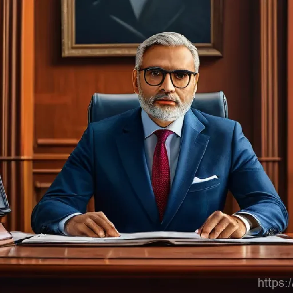 공무원 시험 응시 자격 조건 체크 - **Image Prompt 1: The Aspirant Bureaucrat**