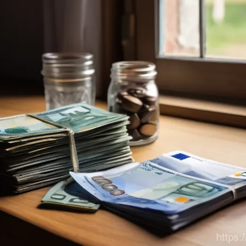 공무원 시험 응시료 절약 팁 - **Prompt 1: The Burden of Application Fees**
    A young adult, either male or female, dressed in ne...