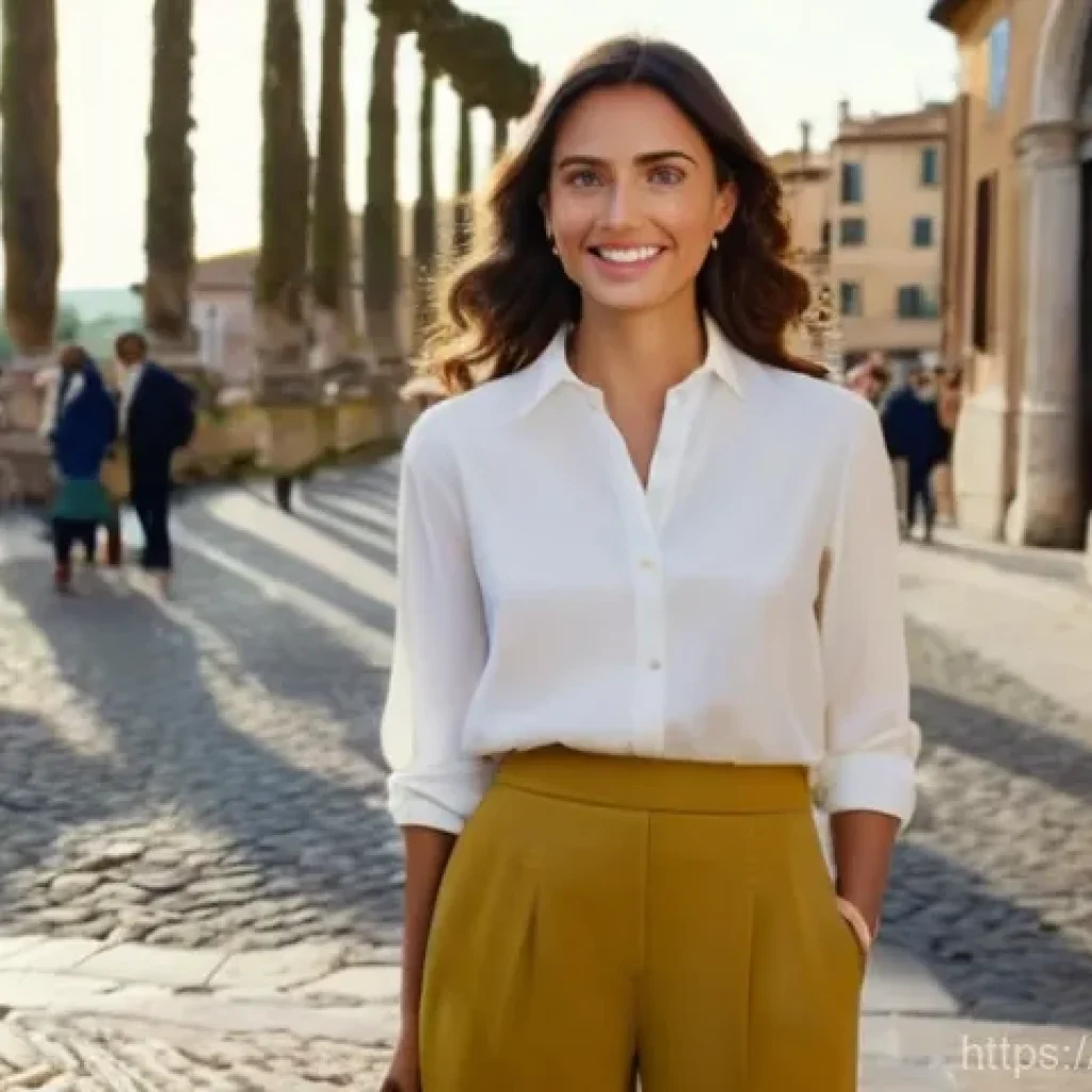 공무원 시험 불합격 통보 후 대처법 - **Prompt:** A 30-year-old Italian woman, initially seen with a slightly somber expression, holding a...