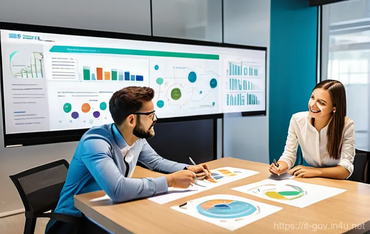 공무원 시험 자기소개서 잘 쓰는 법 - **Image Prompt 2: Confident & Skillful Interview in the PA**
    "A professional and warm interview ...