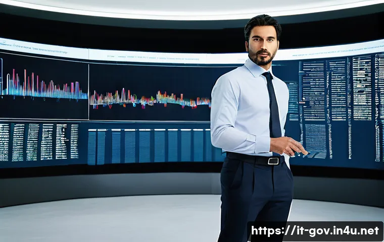 공무원 실무에서 필요한 엑셀 팁 - **Prompt:** "A diverse Italian data analyst, mid-30s, male or female, dressed in smart business casu...