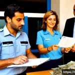 공무원 직렬별 연봉 및 복지 분석 - Photorealistic Italian public administration salary and benefits analysis scene, a diverse group of ...